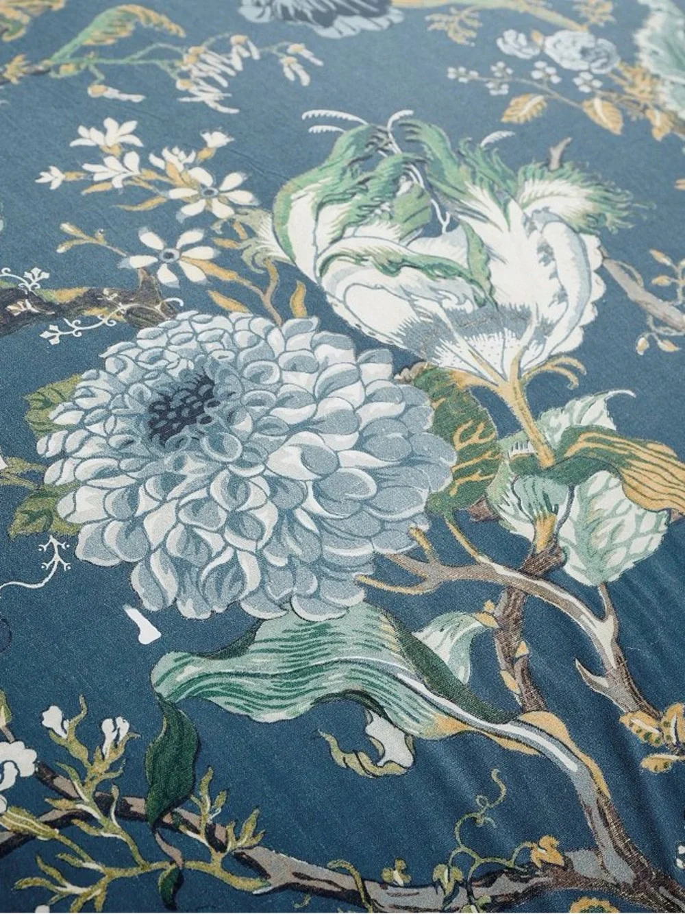 Pottery Barn Dahlia Floral Cal/King Duvet